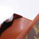 LOUIS VUITTON Monogram Porte Monnaie Billets Tresor Wallet M61730 Auth 192171A-12