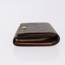 LOUIS VUITTON Monogram Porte Monnaie Billets Tresor Wallet M61730 Auth 192171A-3