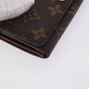 LOUIS VUITTON Monogram Porte Monnaie Billets Tresor Wallet M61730 Auth 192171A-7