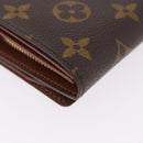LOUIS VUITTON Monogram Porte Monnaie Billets Tresor Wallet M61730 Auth 192172V-15
