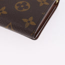 LOUIS VUITTON Monogram Porte Monnaie Billets Tresor Wallet M61730 Auth 192172V-16