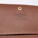 LOUIS VUITTON Monogram Porte Monnaie Billets Tresor Wallet M61730 Auth 192172V-19