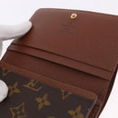 LOUIS VUITTON Monogram Porte Monnaie Billets Tresor Wallet M61730 Auth 192172V-8