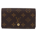 LOUIS VUITTON Monogram Porte Monnaie Billets Tresor Wallet M61730 Auth 192172V-13
