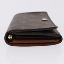 LOUIS VUITTON Monogram Porte Monnaie Billets Tresor Wallet M61730 Auth 192172V-4