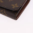LOUIS VUITTON Monogram Porte Monnaie Billets Tresor Wallet M61730 Auth 192172V-14