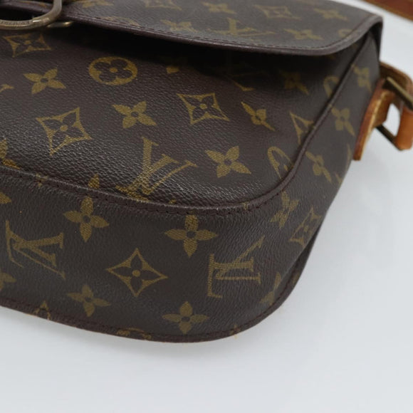 LOUIS VUITTON Monogram Saint Cloud GM Shoulder Bag M51242 LV Auth 192183