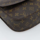 LOUIS VUITTON Monogram Saint Cloud GM Shoulder Bag M51242 LV Auth 192183-15