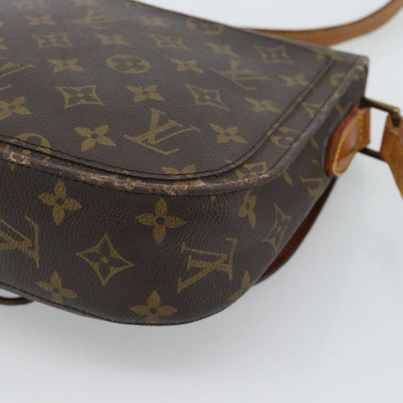 LOUIS VUITTON Monogram Saint Cloud GM Shoulder Bag M51242 LV Auth 192183