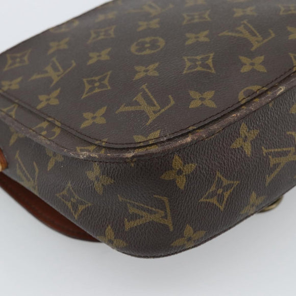 LOUIS VUITTON Monogram Saint Cloud GM Shoulder Bag M51242 LV Auth 192183