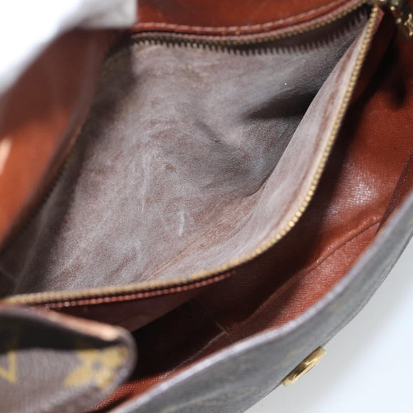 LOUIS VUITTON Monogram Saint Cloud GM Shoulder Bag M51242 LV Auth 192183