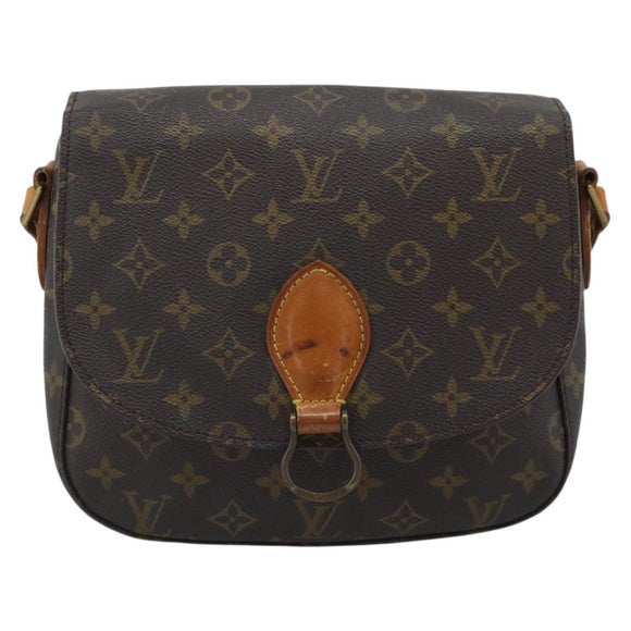 LOUIS VUITTON Monogram Saint Cloud GM Shoulder Bag M51242 LV Auth 192183