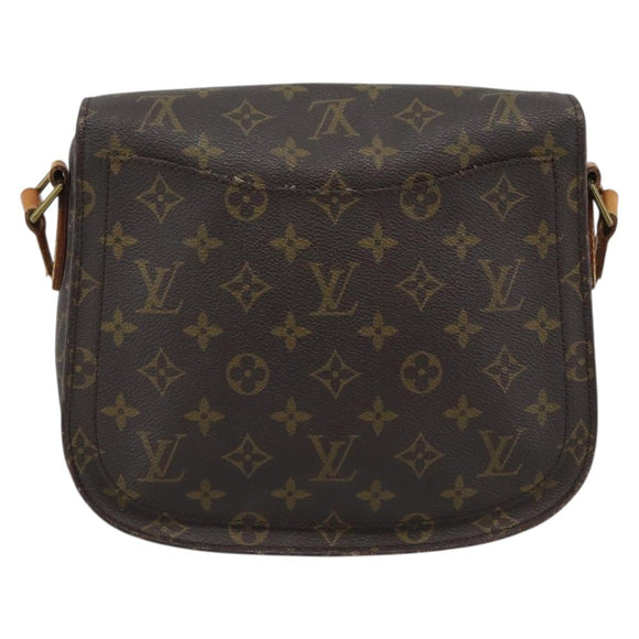 LOUIS VUITTON Monogram Saint Cloud GM Shoulder Bag M51242 LV Auth 192183