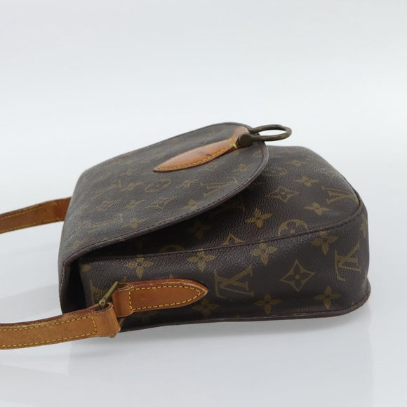 LOUIS VUITTON Monogram Saint Cloud GM Shoulder Bag M51242 LV Auth 192183