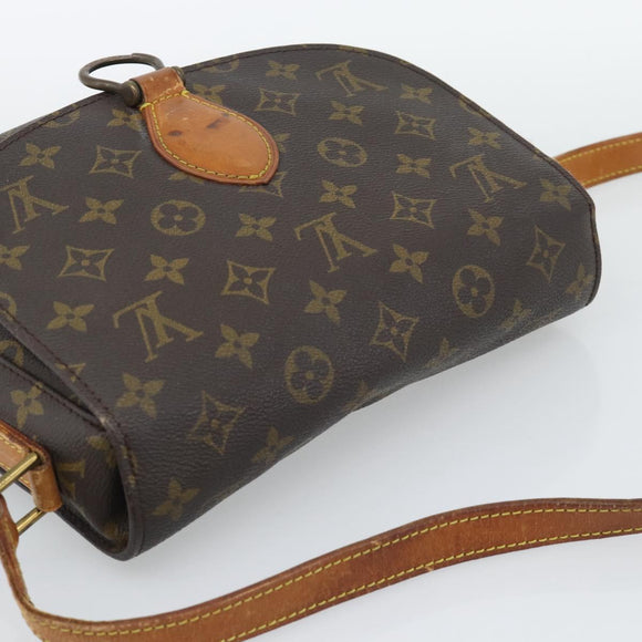 LOUIS VUITTON Monogram Saint Cloud GM Shoulder Bag M51242 LV Auth 192183
