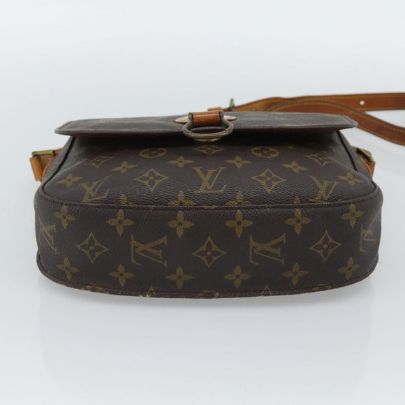 LOUIS VUITTON Monogram Saint Cloud GM Shoulder Bag M51242 LV Auth 192183