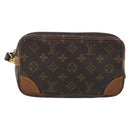 LOUIS VUITTON Monogram Marly Dragonne PM Clutch Bag M51827 LV Auth 192190-13