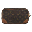 LOUIS VUITTON Monogram Marly Dragonne PM Clutch Bag M51827 LV Auth 192190-2