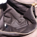 Miu Miu Hand Bag Leather 2way Beige Gold Auth 192198V-24