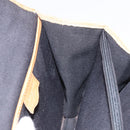 Christian Dior Trotter Canvas Hand Bag PVC 2way Navy Gold Auth 192200-19