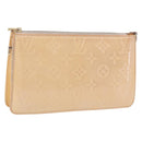 LOUIS VUITTON Vernis Lexington Pouch Marshmallow Pink M91057 LV Auth 192204-1