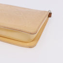 LOUIS VUITTON Vernis Lexington Pouch Marshmallow Pink M91057 LV Auth 192204-16