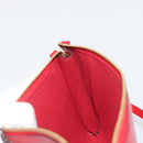 LOUIS VUITTON Epi Pochette Accessoires Pouch Red M52947 LV Auth 192205A-18