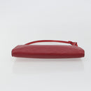 LOUIS VUITTON Epi Pochette Accessoires Pouch Red M52947 LV Auth 192205A-5