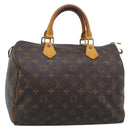 LOUIS VUITTON Monogram Speedy 30 Hand Bag M41526 LV Auth 192207-1