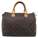 LOUIS VUITTON Monogram Speedy 30 Hand Bag M41526 LV Auth 192207-13