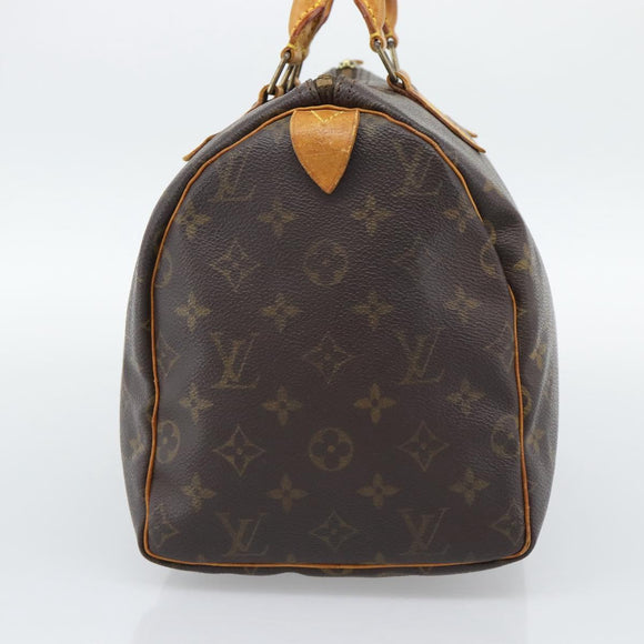 LOUIS VUITTON Monogram Speedy 30 Hand Bag M41526 LV Auth 192207