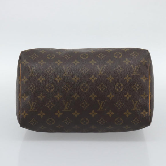 LOUIS VUITTON Monogram Speedy 30 Hand Bag M41526 LV Auth 192207