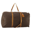 LOUIS VUITTON Monogram Sac Souple 55 Boston Bag M41622 LV Auth 192208-1