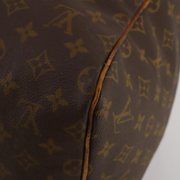 LOUIS VUITTON Monogram Sac Souple 55 Boston Bag M41622 LV Auth 192208