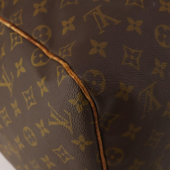 LOUIS VUITTON Monogram Sac Souple 55 Boston Bag M41622 LV Auth 192208