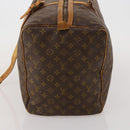 LOUIS VUITTON Monogram Sac Souple 55 Boston Bag M41622 LV Auth 192208-4