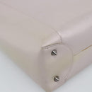 Christian Dior Maris Pearl Bag Patent Leather 2way Lavende Silver Auth 192211-13