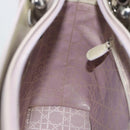 Christian Dior Maris Pearl Bag Patent Leather 2way Lavende Silver Auth 192211-26
