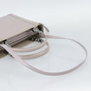 Christian Dior Maris Pearl Bag Patent Leather 2way Lavende Silver Auth 192211-9
