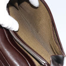 FENDI Zucca Canvas Long Wallet Black Brown Auth 192212V-22