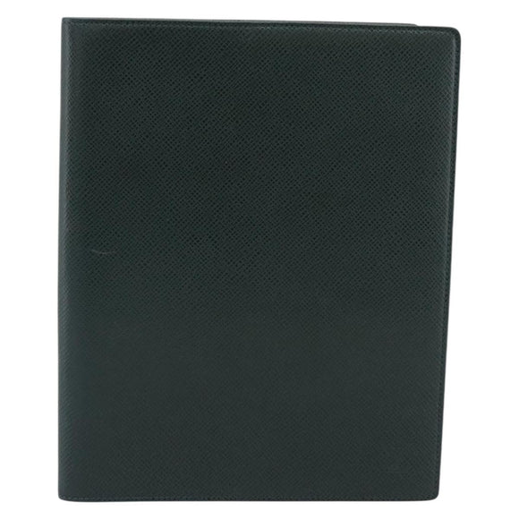 LOUIS VUITTON Taiga Agenda Bureau Day Planner Cover Epicea R20407 LV Auth 192213