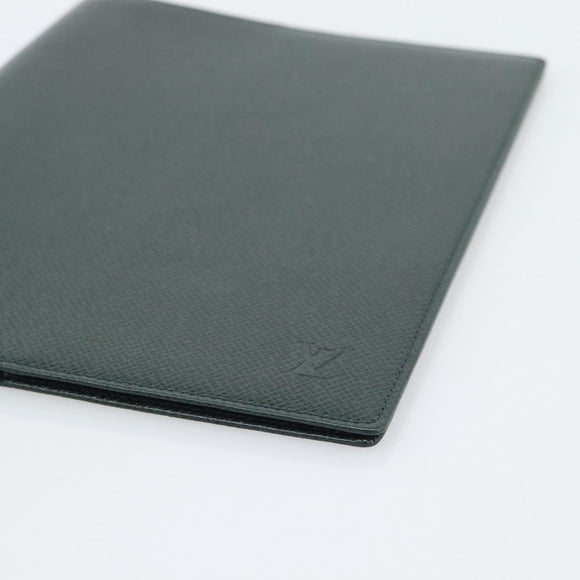 LOUIS VUITTON Taiga Agenda Bureau Day Planner Cover Epicea R20407 LV Auth 192213
