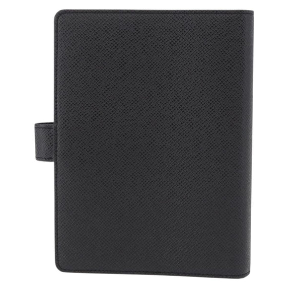 LOUIS VUITTON Taiga Leather Agenda MM Planner Cover Ardoise R20222 Auth 192216