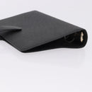 LOUIS VUITTON Taiga Leather Agenda MM Planner Cover Ardoise R20222 Auth 192216-5