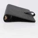 LOUIS VUITTON Taiga Leather Agenda MM Planner Cover Ardoise R20222 Auth 192216-6