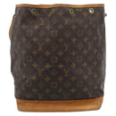 LOUIS VUITTON Monogram Noe Shoulder Bag M42224 LV Auth 192218-13