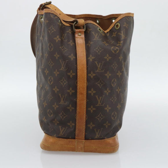 LOUIS VUITTON Monogram Noe Shoulder Bag M42224 LV Auth 192218