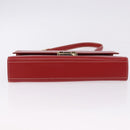 GUCCI Ready Lock Shoulder Bag Leather Red Gold 001 4214 Auth 192221V-10