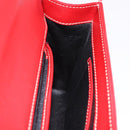 GUCCI Ready Lock Shoulder Bag Leather Red Gold 001 4214 Auth 192221V-20