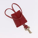 GUCCI Ready Lock Shoulder Bag Leather Red Gold 001 4214 Auth 192221V-28